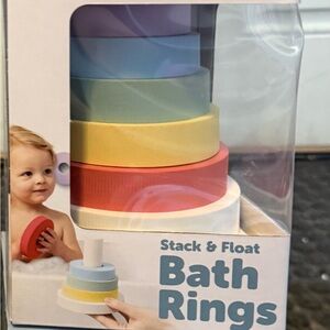 Colorful Stack & Float Bath Rings